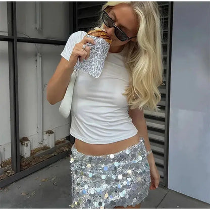 Sexy Sequined Women&