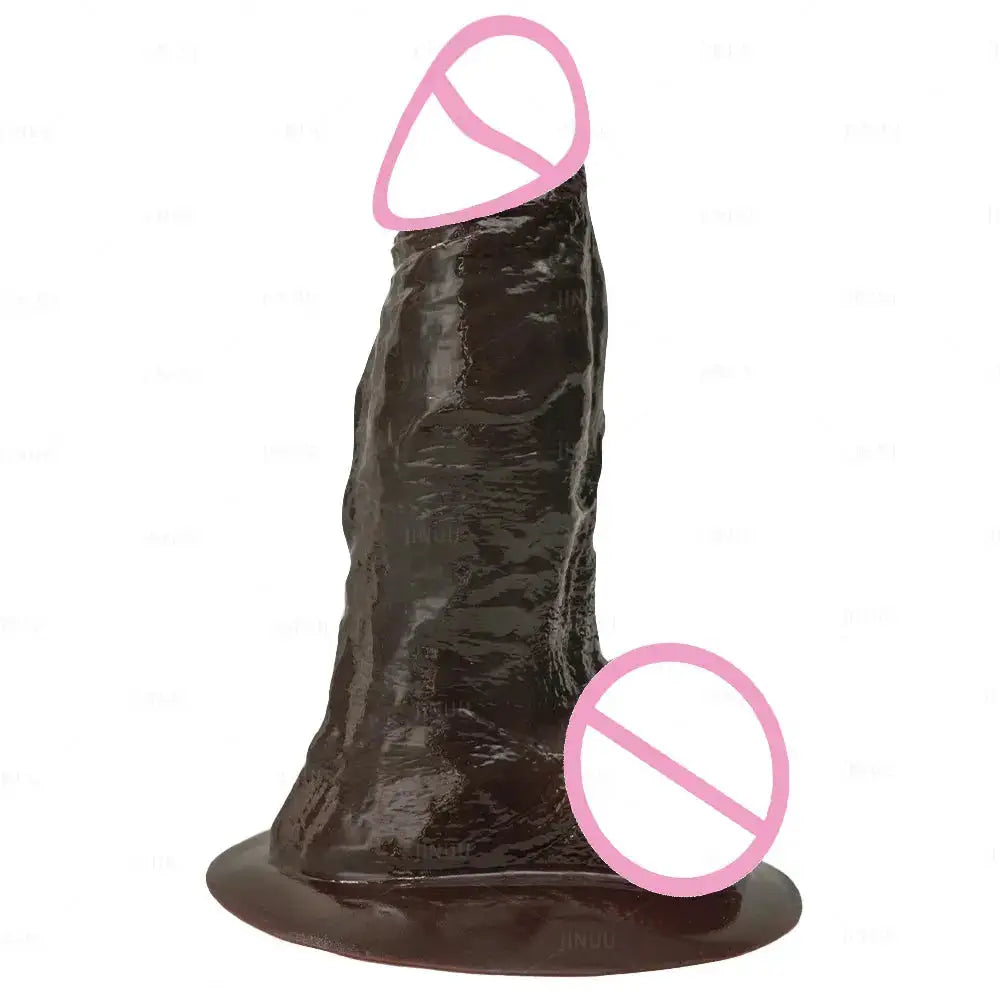 Realistic Black Dildo Long Anal Plug Suction Cup Penis Butt Plug Big Dick Sex Toy for Women Men Vagina Massage Anal Dilator Cock by Dropshipman