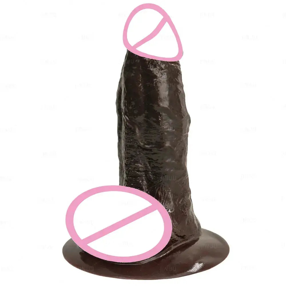 Realistic Black Dildo Long Anal Plug Suction Cup Penis Butt Plug Big Dick Sex Toy for Women Men Vagina Massage Anal Dilator Cock by Dropshipman