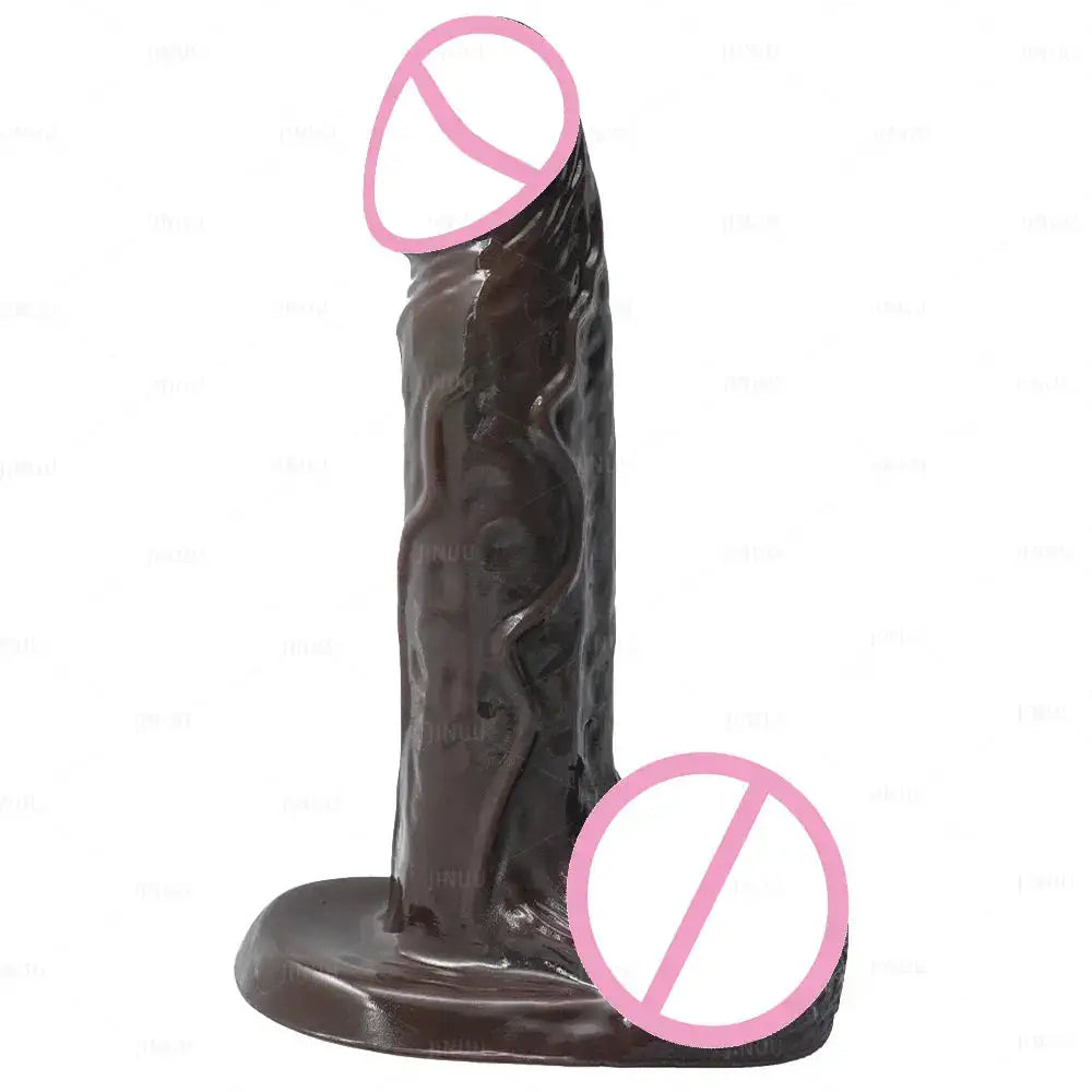 Realistic Black Dildo Long Anal Plug Suction Cup Penis Butt Plug Big Dick Sex Toy for Women Men Vagina Massage Anal Dilator Cock by Dropshipman