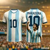 Round Neck T-Shirt Maradona Commemorative Edition 3d Printing Quick-Drying Breathable And Comfortable SHOPEZRA L.L.C.