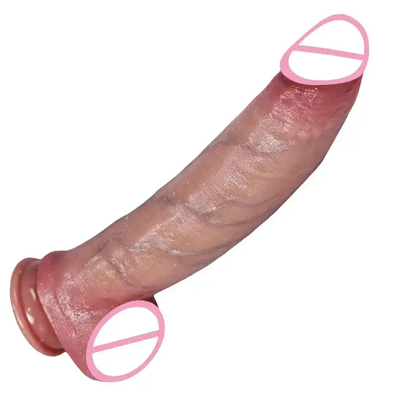 Realistic Long Dildo Flesh Anal Plug Suction Cup Big Penis Butt Plug Long Dick Sex Toys for Women Men Phallus Anal Dilator Cock by Dropshipman