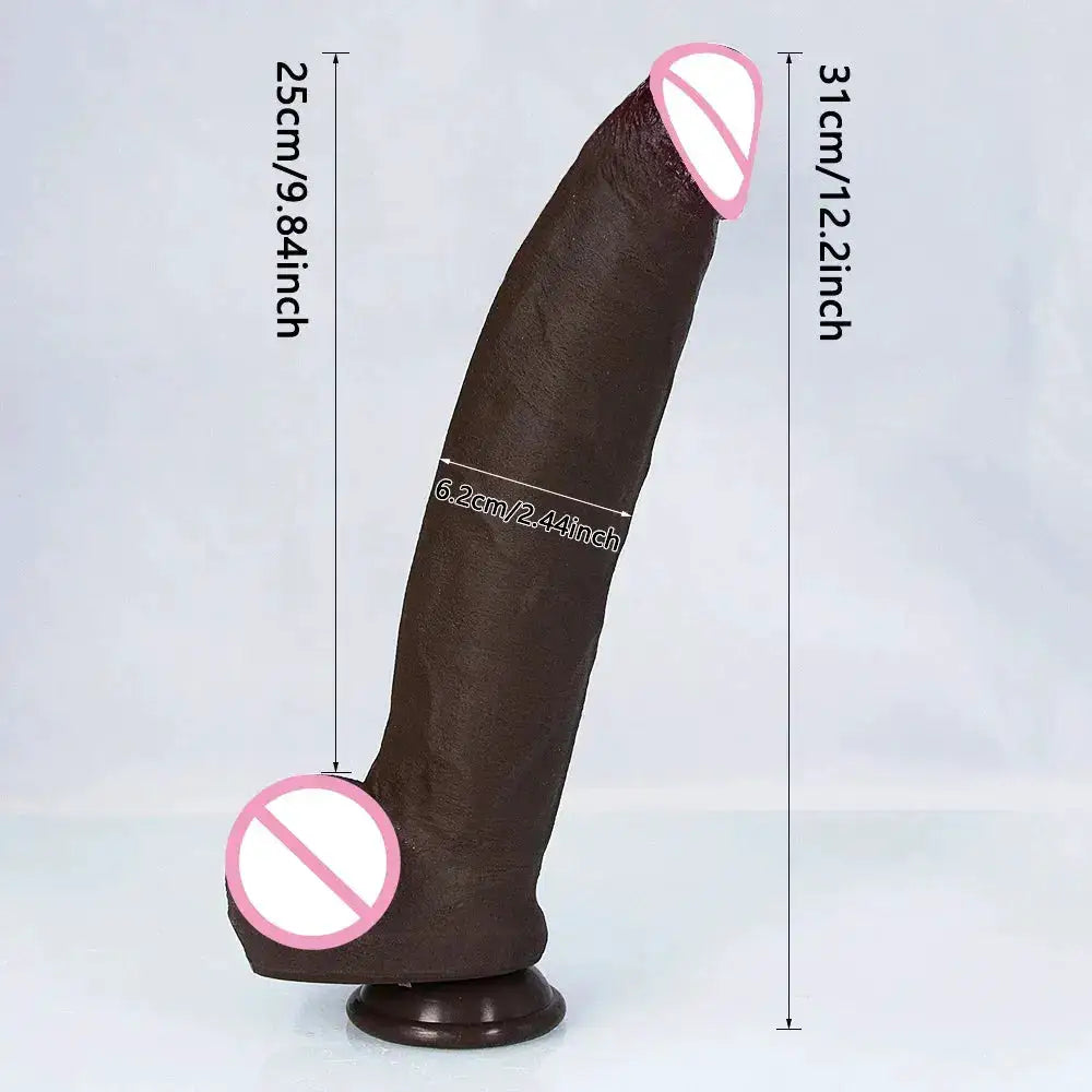 Realistic Long Dildo Flesh Anal Plug Suction Cup Big Penis Butt Plug Long Dick Sex Toys for Women Men Phallus Anal Dilator Cock by Dropshipman