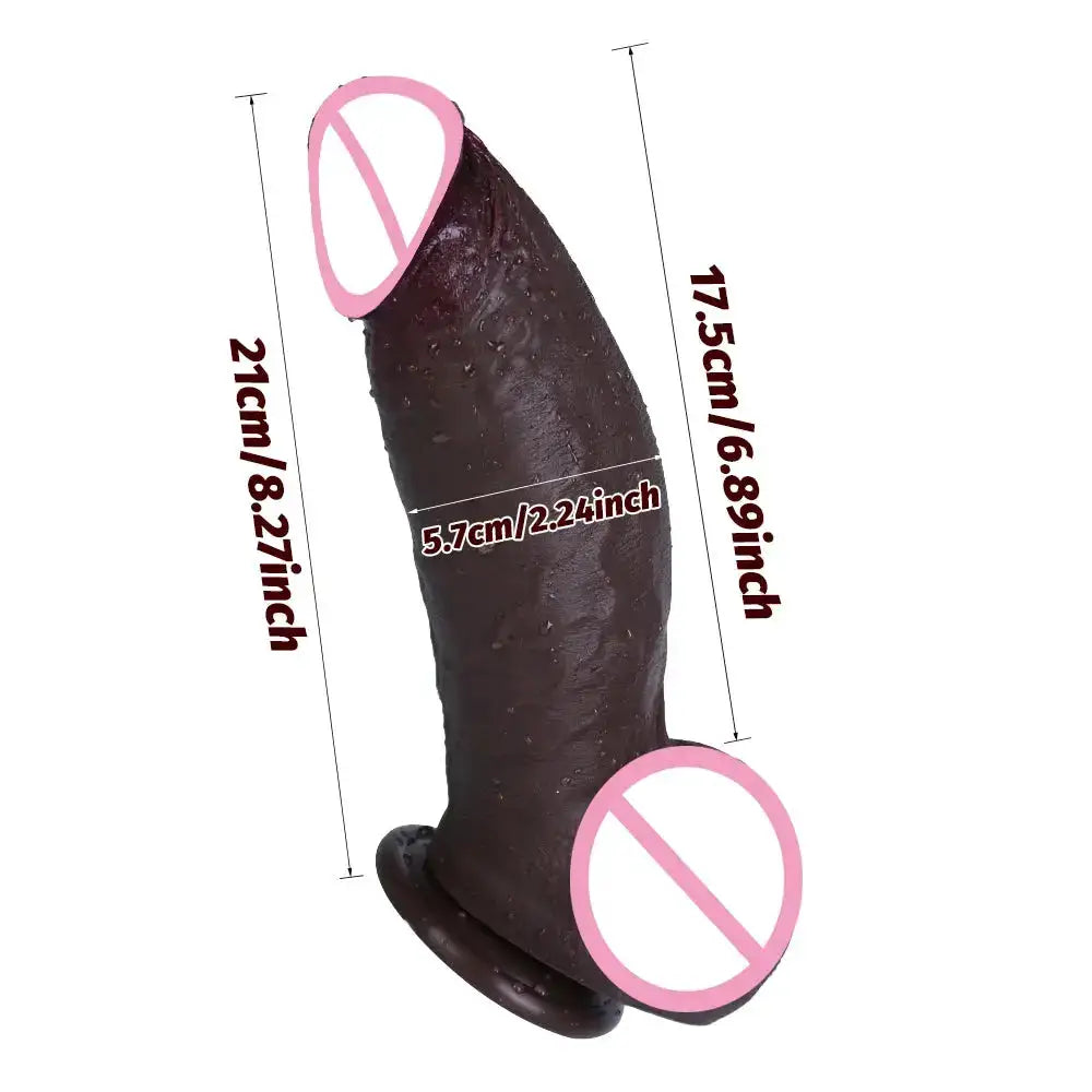 Realistic Long Dildo Flesh Anal Plug Suction Cup Big Penis Butt Plug Long Dick Sex Toys for Women Men Phallus Anal Dilator Cock by Dropshipman