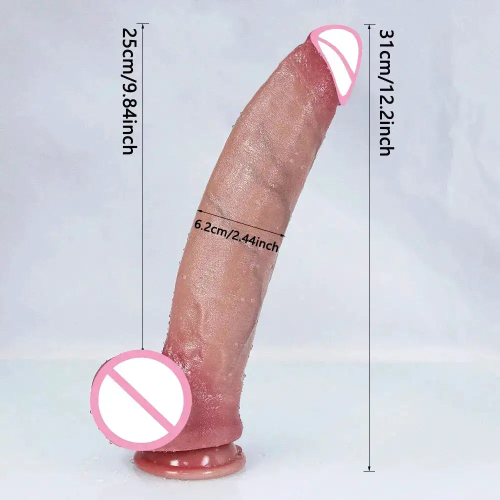 Realistic Long Dildo Flesh Anal Plug Suction Cup Big Penis Butt Plug Long Dick Sex Toys for Women Men Phallus Anal Dilator Cock by Dropshipman