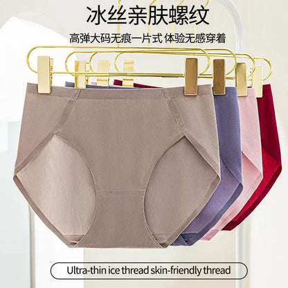 New ultra-thin thread ice silk underwear women&