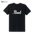 Fashion Drums Brand Men T Shirts Summer New Pearl T Shirt O-neck Short Sleeve Cotton Music T-shirts Top Tees by Dropshipman