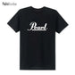 Fashion Drums Brand Men T Shirts Summer New Pearl T Shirt O-neck Short Sleeve Cotton Music T-shirts Top Tees SHOPEZRA L.L.C.