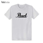 Fashion Drums Brand Men T Shirts Summer New Pearl T Shirt O-neck Short Sleeve Cotton Music T-shirts Top Tees SHOPEZRA L.L.C.
