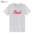 Fashion Drums Brand Men T Shirts Summer New Pearl T Shirt O-neck Short Sleeve Cotton Music T-shirts Top Tees SHOPEZRA L.L.C.