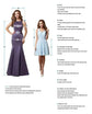 Elegant customized evening dress for women by SHOPEZRA L.L.C., shiny formal gown suitable for special occasions and events.
