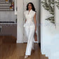 Modern Women Suits For Wedding Business Fashion 2 Pieces Sets Elegant Women&