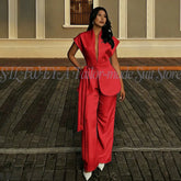 Modern Women Suits For Wedding Business Fashion 2 Pieces Sets Elegant Women&