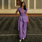 Modern Women Suits For Wedding Business Fashion 2 Pieces Sets Elegant Women&