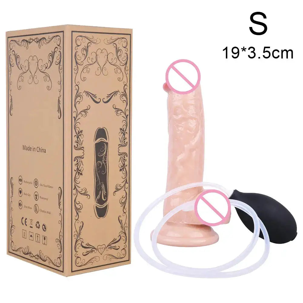 Squirting Dildo Sex Toys for Women Realistic Ejaculating Penis Female Masturbator Soft Silicone With Suction Cup Big Dick Adult by Dropshipman