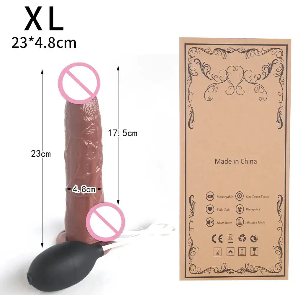 Squirting Dildo Sex Toys for Women Realistic Ejaculating Penis Female Masturbator Soft Silicone With Suction Cup Big Dick Adult by Dropshipman
