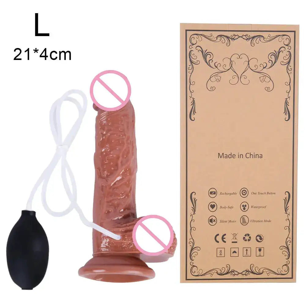 Squirting Dildo Sex Toys for Women Realistic Ejaculating Penis Female Masturbator Soft Silicone With Suction Cup Big Dick Adult by Dropshipman