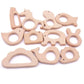 1pc Baby Teether Wooden Animal Pacifier Pendant BPA Free Beech Koala Rodent Teething Toys Kids Products Gifts SHOPEZRA L.L.C.