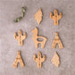 1pc Baby Teether Wooden Animal Pacifier Pendant BPA Free Beech Koala Rodent Teething Toys Kids Products Gifts SHOPEZRA L.L.C.