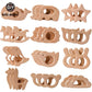 1pc Baby Teether Wooden Animal Pacifier Pendant BPA Free Beech Koala Rodent Teething Toys Kids Products Gifts SHOPEZRA L.L.C.