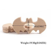 1pc Baby Teether Wooden Animal Pacifier Pendant BPA Free Beech Koala Rodent Teething Toys Kids Products Gifts SHOPEZRA L.L.C.