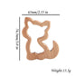 1pc Baby Teether Wooden Animal Pacifier Pendant BPA Free Beech Koala Rodent Teething Toys Kids Products Gifts SHOPEZRA L.L.C.