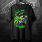 2012-2024 Models Japanese Ninja ZX-14R Motorcycle T-Shirt 100% Cotton O-Neck Short Sleeve Summer Casual Mens T-shirt Streetwear SHOPEZRA L.L.C.