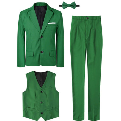 Suits for Boys Kids Wedding Easter Church Tuxedo Teenager School Performance Piano Outfit Set Children Birthday Formal Clothes SHOPEZRA L.L.C.