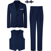 Suits for Boys Kids Wedding Easter Church Tuxedo Teenager School Performance Piano Outfit Set Children Birthday Formal Clothes SHOPEZRA L.L.C.