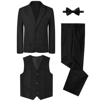 Suits for Boys Kids Wedding Easter Church Tuxedo Teenager School Performance Piano Outfit Set Children Birthday Formal Clothes by Dropshipman