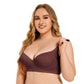 Cross-Border Popular Large Size Underwear, Feminine Push-Up Amazon European and American Large Breast Underwear, Full Cup Large Size Bra SHOPEZRA L.L.C.