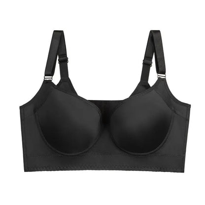 Cross-Border Popular Large Size Underwear, Feminine Push-Up Amazon European and American Large Breast Underwear, Full Cup Large Size Bra SHOPEZRA L.L.C.