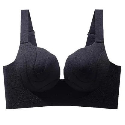 Cross-Border Large Size Seamless Underwear for Women with Large Breasts, Push-Up, Secondary Breast Reduction, Anti-Sagging, Expansion, Soft Support Bra SHOPEZRA L.L.C.