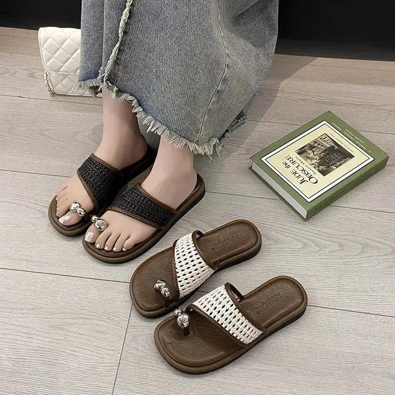 Niche Thong Toe Sandals for Women&