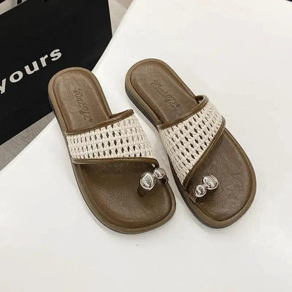 Niche Thong Toe Sandals for Women&