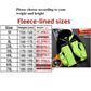 New Winter Work Jacket, Waterproof Windproof Reflective Thermal Coat with Fleece Lining, Stain Resistant Outdoor SHOPEZRA L.L.C.