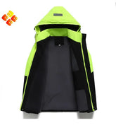 New Winter Work Jacket, Waterproof Windproof Reflective Thermal Coat with Fleece Lining, Stain Resistant Outdoor SHOPEZRA L.L.C.