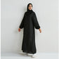 Muslim Dresses Women Maxi Dresses Mujer Vestidoes Female Loose Dresses Full Sleeve Printed Floral Casual Robe Long Dress SHOPEZRA L.L.C.