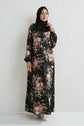 Muslim Dresses Women Maxi Dresses Mujer Vestidoes Female Loose Dresses Full Sleeve Printed Floral Casual Robe Long Dress SHOPEZRA L.L.C.