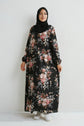 Muslim Dresses Women Maxi Dresses Mujer Vestidoes Female Loose Dresses Full Sleeve Printed Floral Casual Robe Long Dress SHOPEZRA L.L.C.