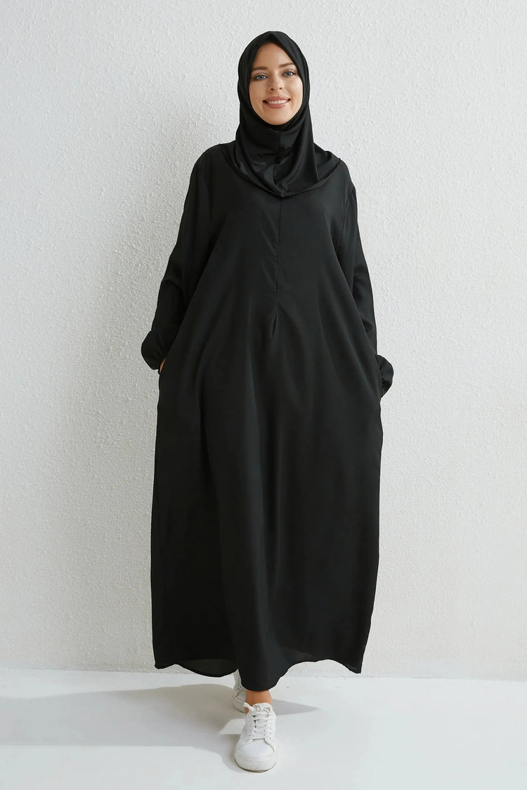 Muslim Dresses Women Maxi Dresses Mujer Vestidoes Female Loose Dresses Full Sleeve Printed Floral Casual Robe Long Dress SHOPEZRA L.L.C.