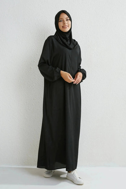 Muslim Dresses Women Maxi Dresses Mujer Vestidoes Female Loose Dresses Full Sleeve Printed Floral Casual Robe Long Dress by Dropshipman