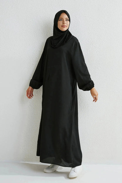 Muslim Dresses Women Maxi Dresses Mujer Vestidoes Female Loose Dresses Full Sleeve Printed Floral Casual Robe Long Dress by Dropshipman