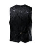 2026 Luxury Business Jacquard Suit Vest Men Slim Fit Tops Black White Wedding Social Dance Party Dress Size 6XL 7XL 8XL SHOPEZRA L.L.C.