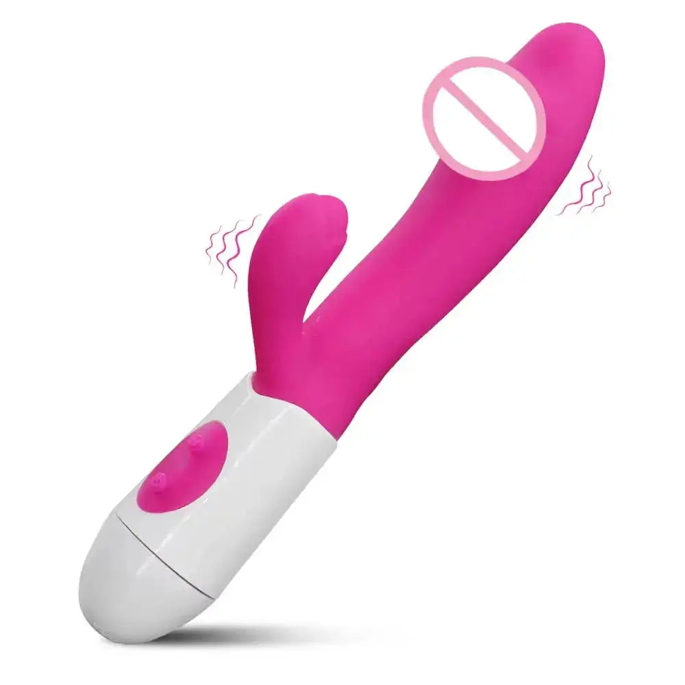 Realistic Dildo Rabbit Vibrator for Women G Spot Clitoral Stimulator 10 Mode Female Masturbator Adult Sex Toys Sexual Wellness by Dropshipman