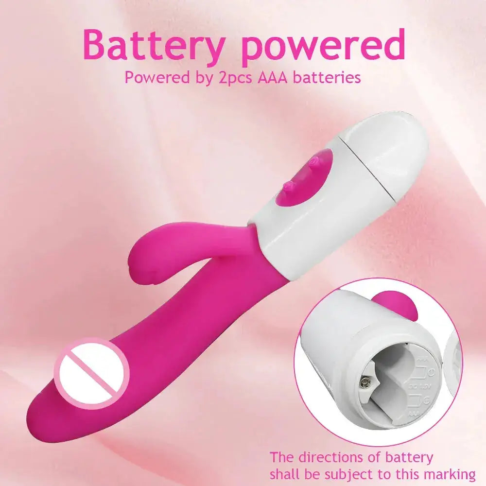 Realistic Dildo Rabbit Vibrator for Women G Spot Clitoral Stimulator 10 Mode Female Masturbator Adult Sex Toys Sexual Wellness by Dropshipman