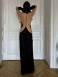 Black Evening Dresses For Women Clothing Backless Vestidos Elegantes Para Mujer See Through Sexi Night Dress Hot Club Outfit SHOPEZRA L.L.C.
