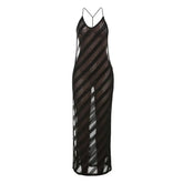 Black Evening Dresses For Women Clothing Backless Vestidos Elegantes Para Mujer See Through Sexi Night Dress Hot Club Outfit SHOPEZRA L.L.C.
