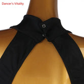 Modern Dance Dress Stand-Up Collar Mesh Sleeve Long Skirt Performance Clothing High-End Custom Child Woman Competition Clothes SHOPEZRA L.L.C.