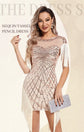 1920s Flapper Sequins Great Gatsby Cocktail Party Dress Sexy Retro Dress Wedding Dress Shop Dinner Dress Embroidered Dress SHOPEZRA L.L.C.